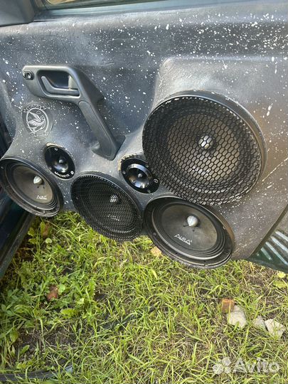 Дверные карты с динамиками ваз 2110