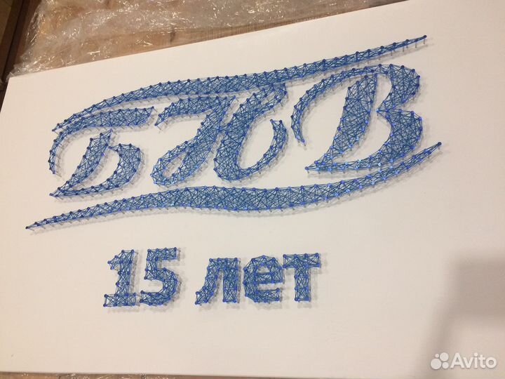 Картины в стиле String Art на заказ