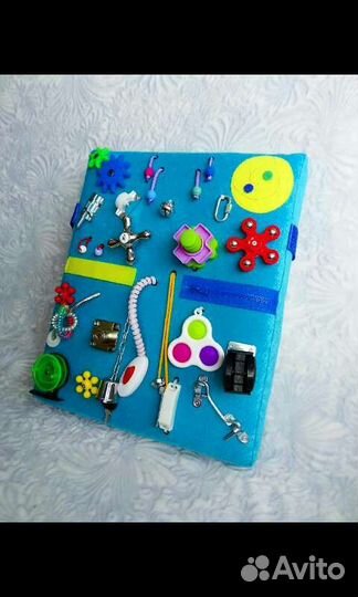 Бизиборд мягкий