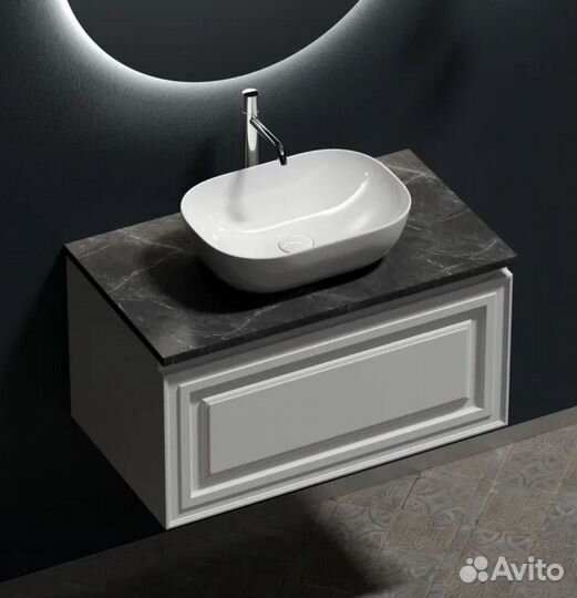 Тумба с раковиной и столешниц Sancos Very 80 (7