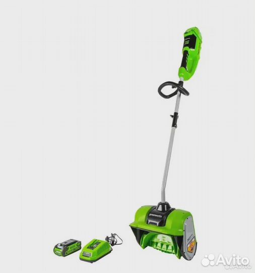 Снегоуборщик аккумуляторный Greenworks