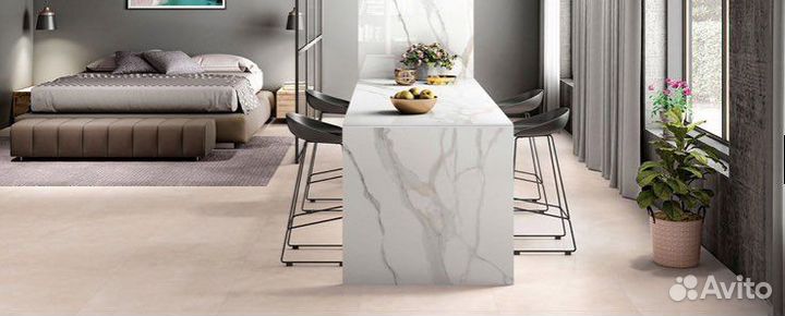 Керамический слэб столешница