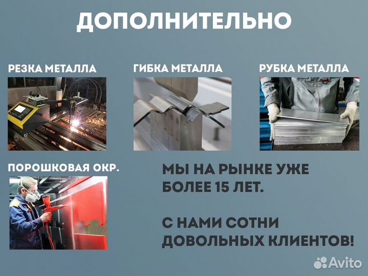 Уголок из металла б/у