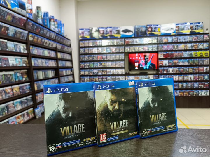 Resident Evil Village Ps4 (Возможнен обмен)