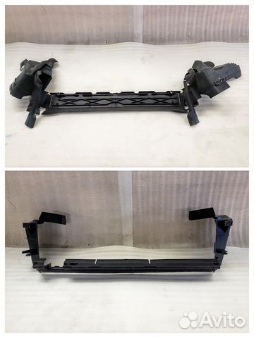 Воздуховод радиатора Mercedes W212 верхний+нижний