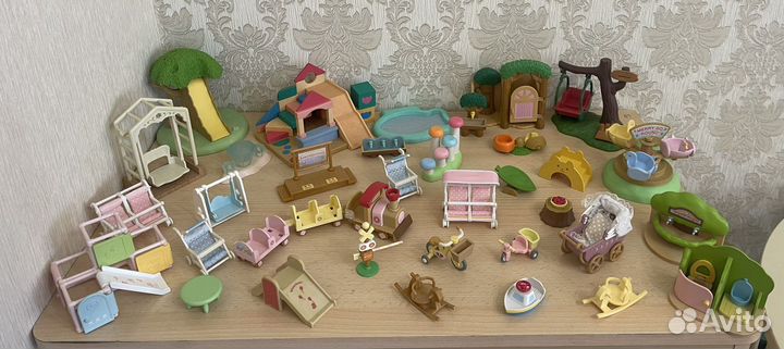 Sylvanian families мебель детская раритет