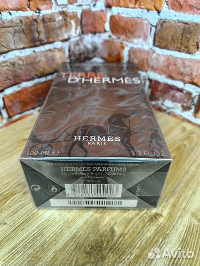 Terre d hermes 100 ml