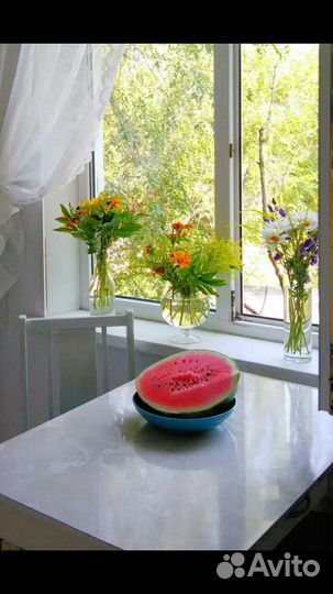 Ваза бокал на ножке