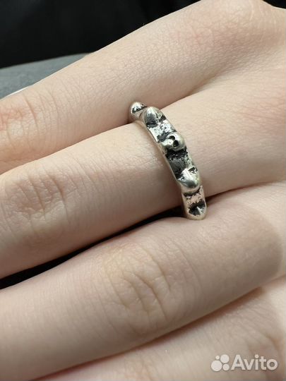 Alexander mcqueen кольцо