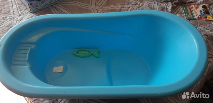 Ванночка для купания с термометром