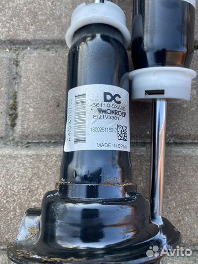 Амортизаторы Mercedes benz x-class w470