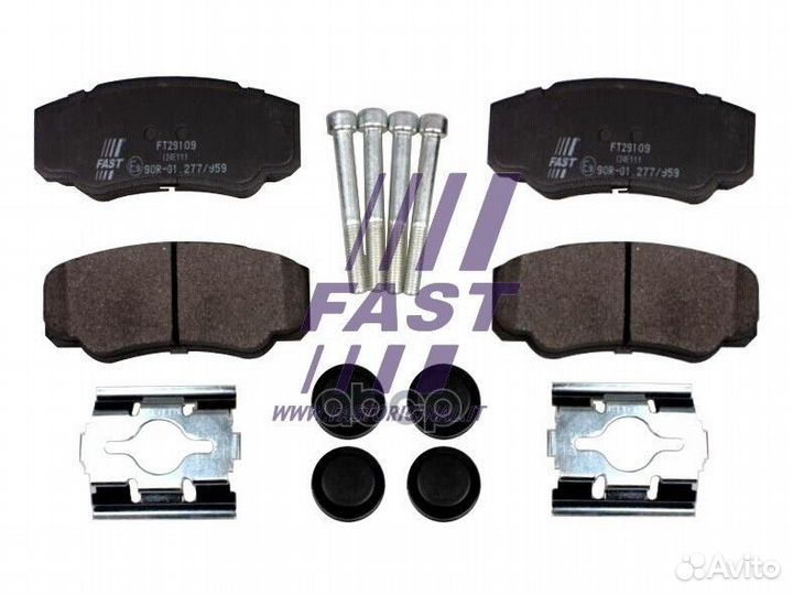 FT29109 Колодка торм.зад. к-ктFiat Ducato,Peuge