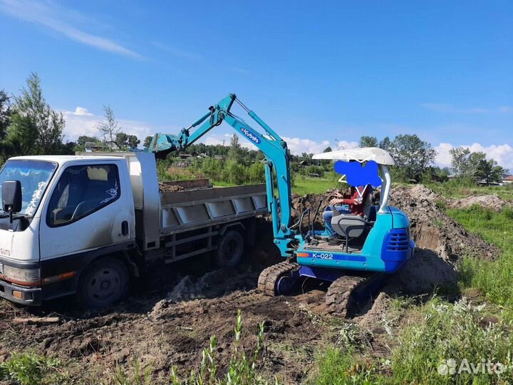 Услуги мини экскаватора
