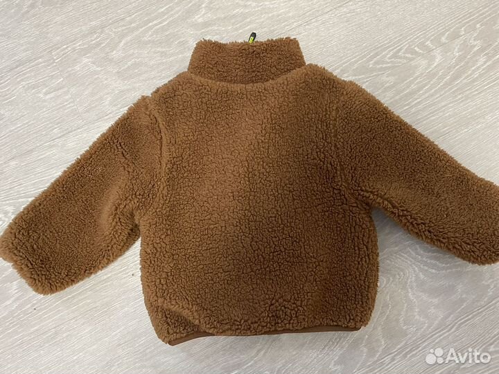 Плюшевая куртка детская