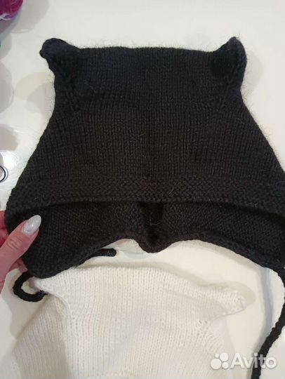 Шапка с ушками