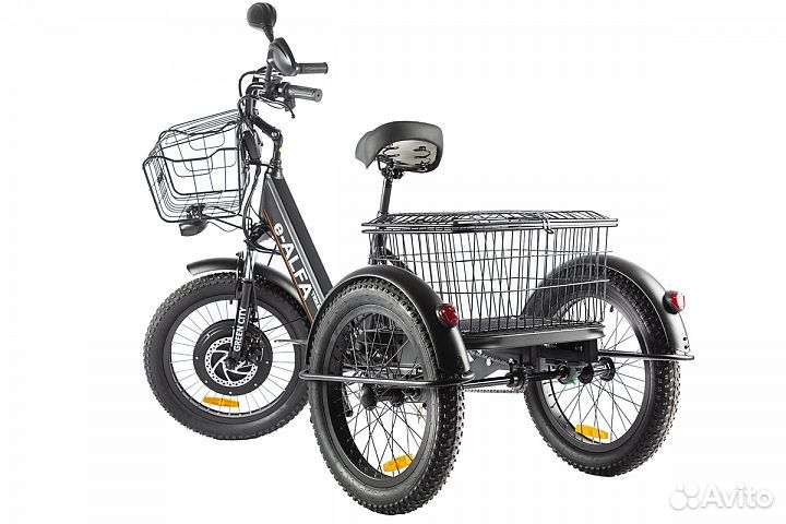 Трицикл Eltreco Green City e-alfa Trike