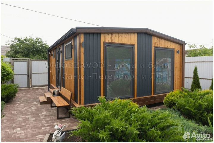 Баня Скандинавия 6х5 м BA-7323