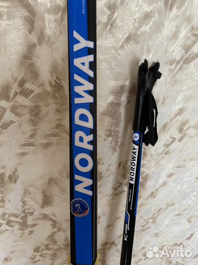 Комплект Лыж Nordway junior 170 +лыжные ботинки
