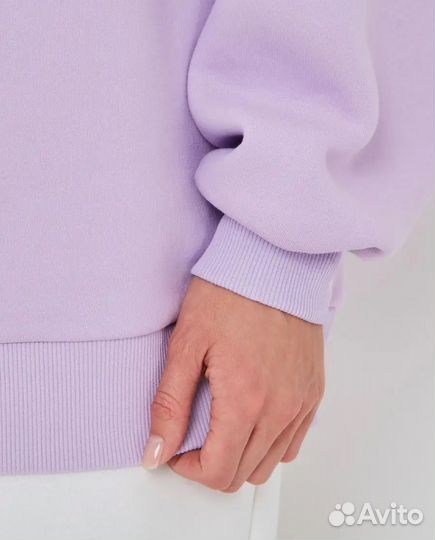 Толстовка оверсайз на флисе