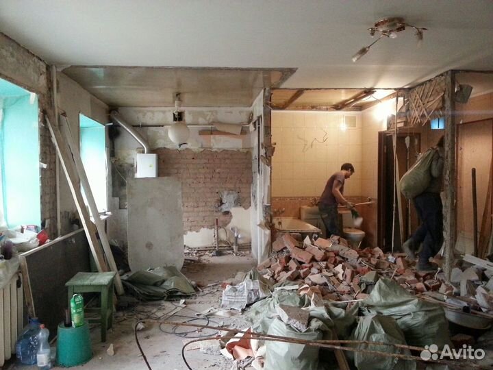 Вывоз мусора Демонтаж