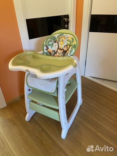 Стул для кормления трансформер polini