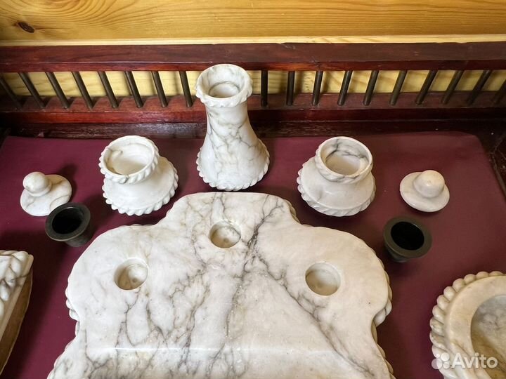 Письменный настольный прибор СССР, мрамор