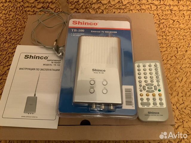 Портативный Тв тюнер Shinco модель: тв-100