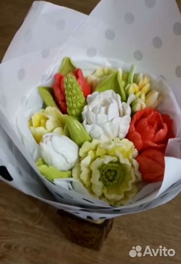 Зефирные цветы