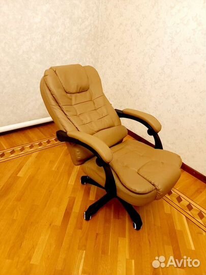 Кресло кожаное эко