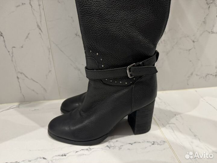 Сапоги женские натуральная кожа 38