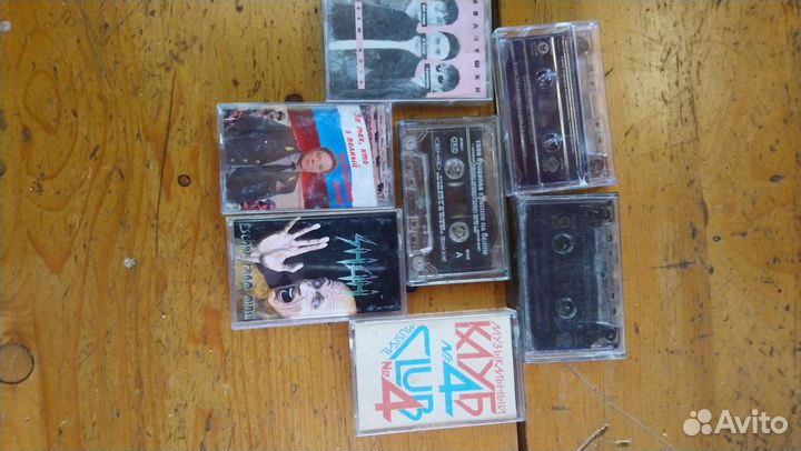 Кассеты магнитофонные студийная запись музыкальные