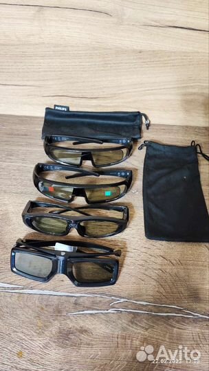 3d очки Sony Samsung Philips