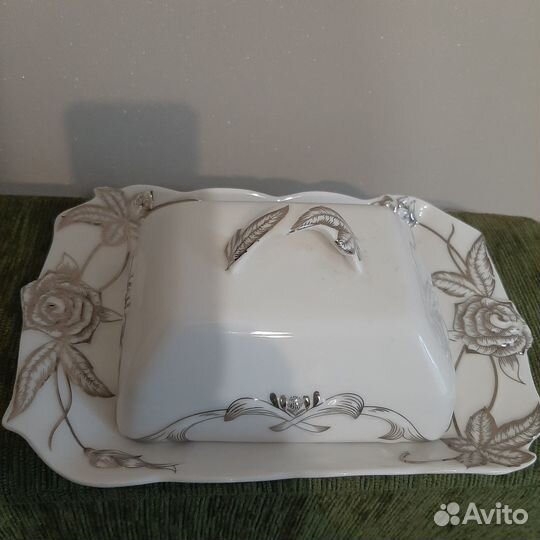 Масленка фарфор