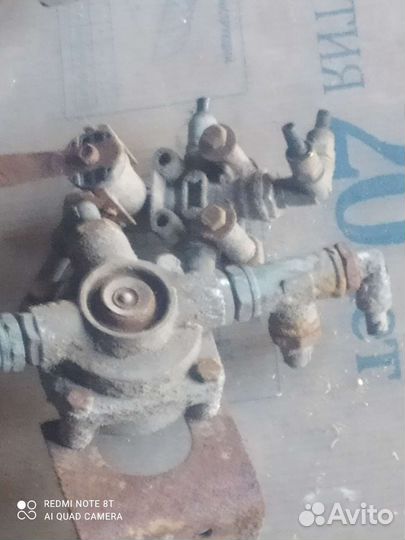 Набор кранов на полуприцеп Ламберет