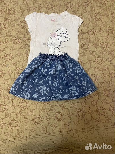 Одежда для девочки пакетом с рождения до года