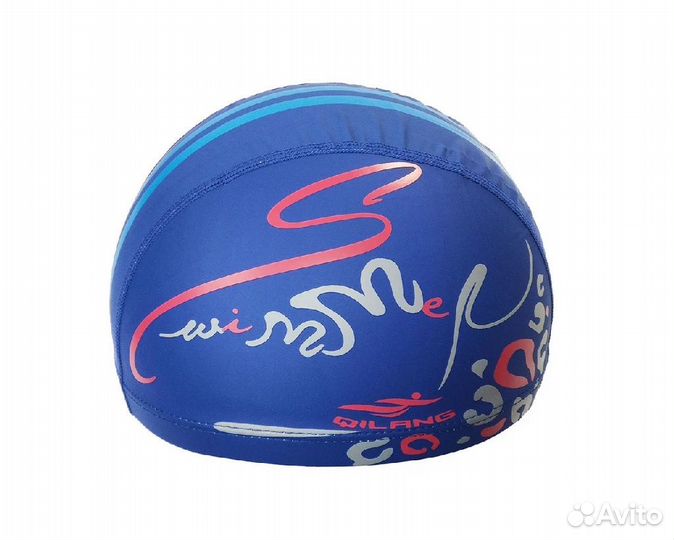 Шапочка для плавания E36891-1 полиуретан синий