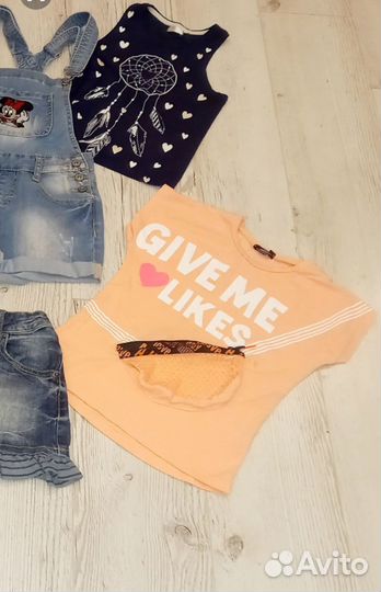 Детские вещи разных брендов, 128