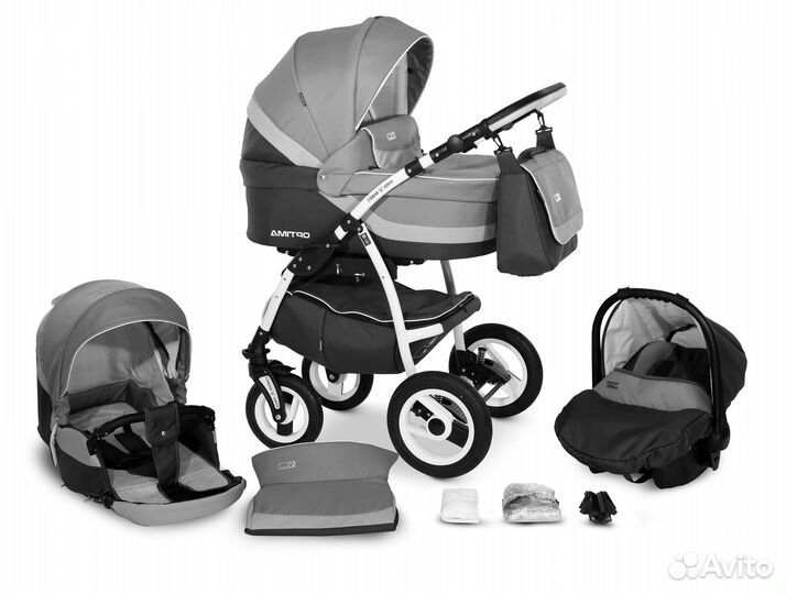 Коляска 3в1, состояние как новая