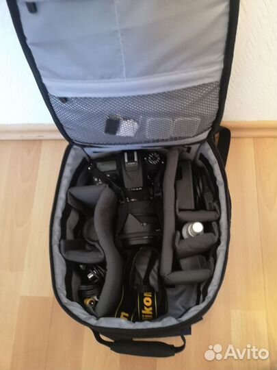 Nikon d7100 + объектив 17-50 +штатив+рюкзак