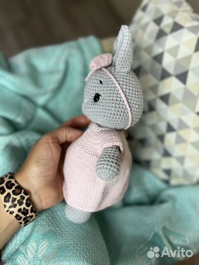 Зайка ручной работы