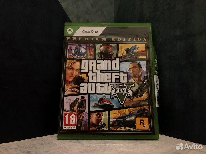GTA 5 Premium для Xbox One (идеальное состояние)