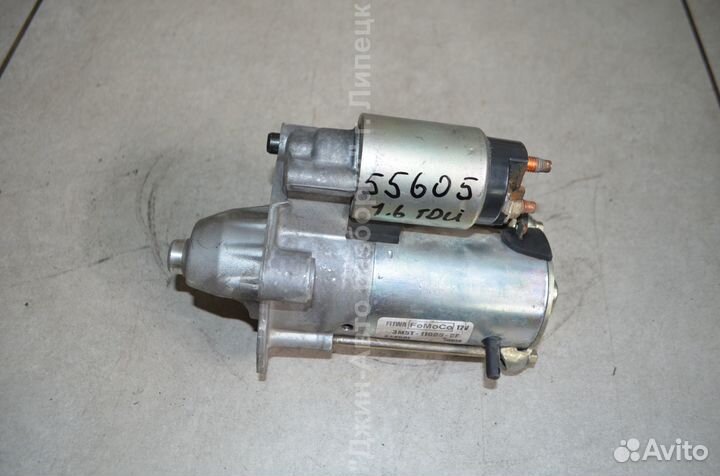 Стартер 1.6 tdci Focus 2 Mazda 3 Volvo 3m5t11000ce