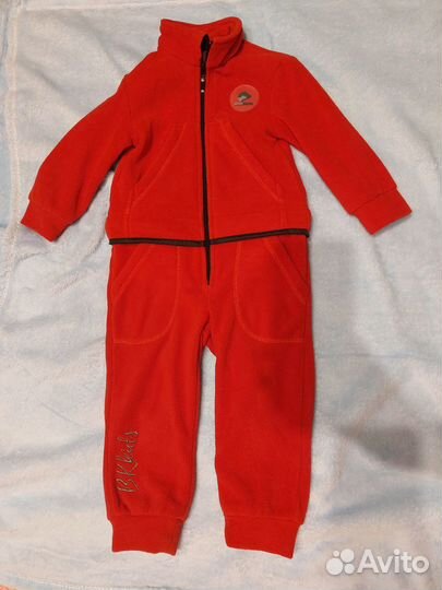 Флисовый костюм 86-92
