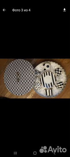 Чайный сервиз новый 6 персон