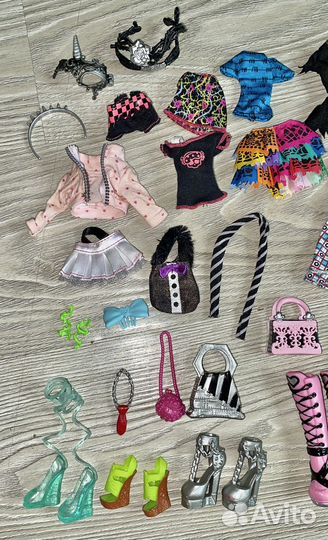 Вещи для кукол монстер хай, одежда monster high