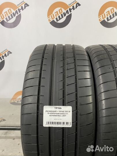 Goodyear Eagle F1 Asymmetric 3 225/40 R19 и 255/35 R19
