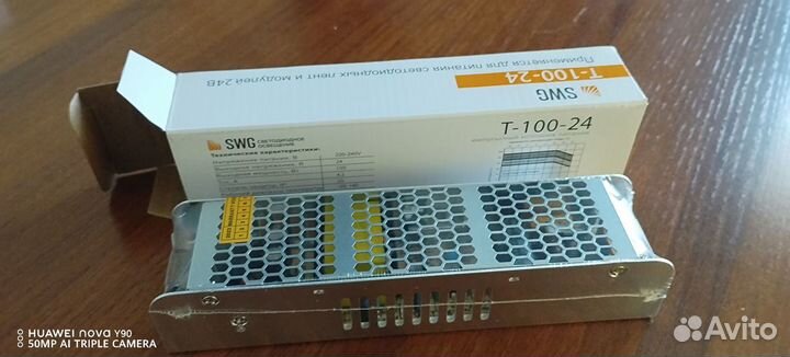 Блок питания swg 100вт 24v