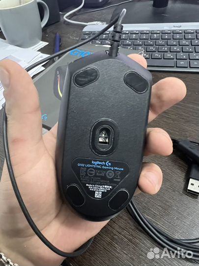 Мышь logitech g102