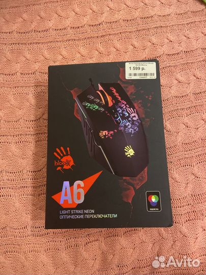 Игровая мышь bloody a6