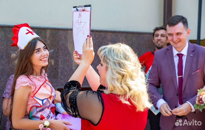 Ведущая, Dj, свет и звук на свадьбу, юбилей